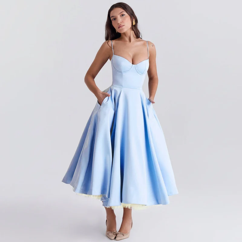 Sophia – Elegantes schlankmachendes Kleid für Damen