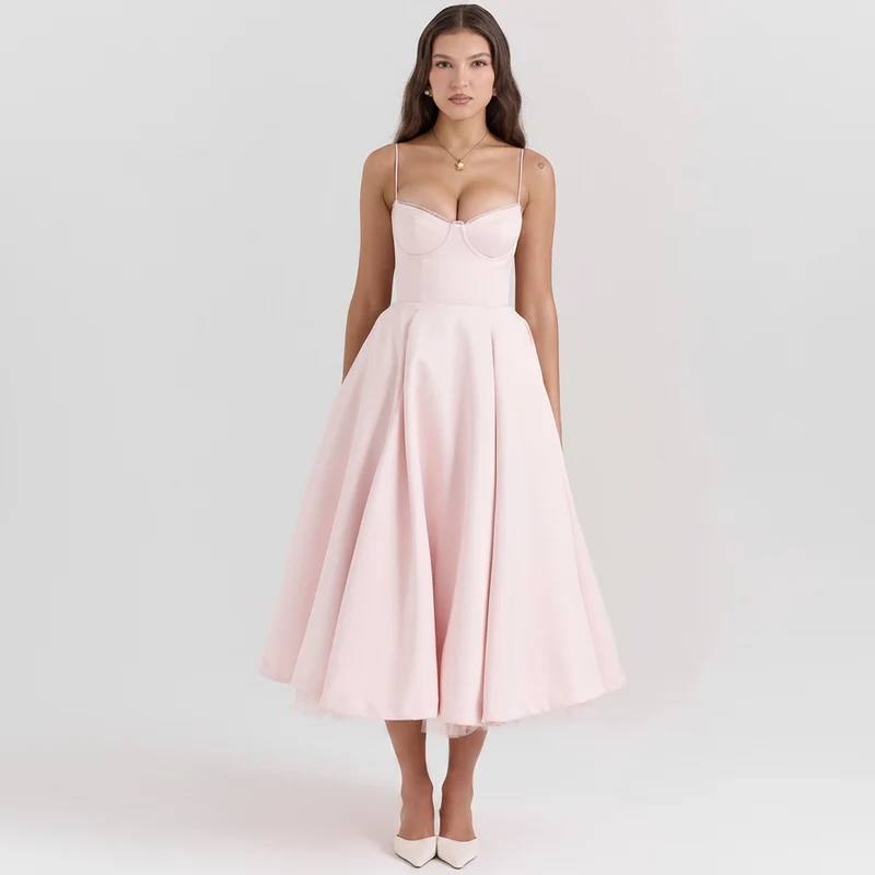 Sophia – Elegantes schlankmachendes Kleid für Damen