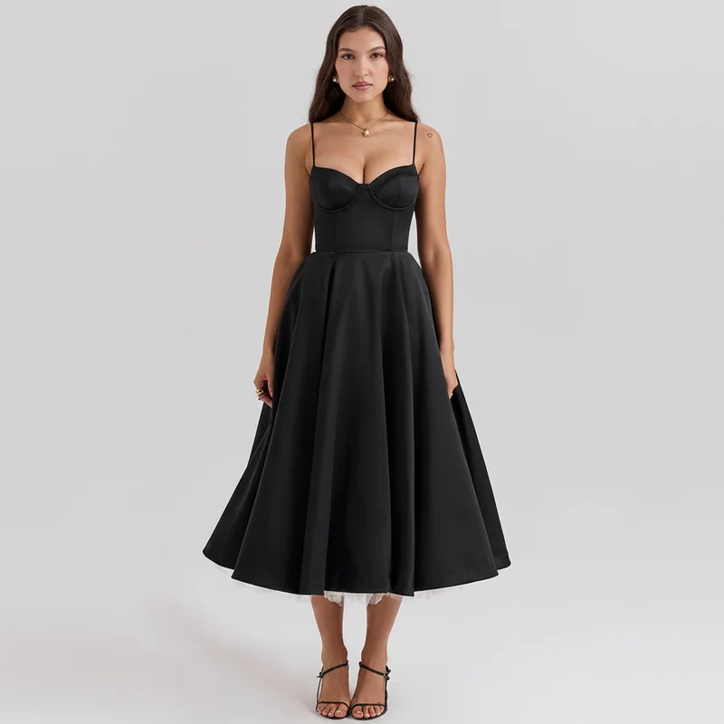 Sophia – Elegantes schlankmachendes Kleid für Damen