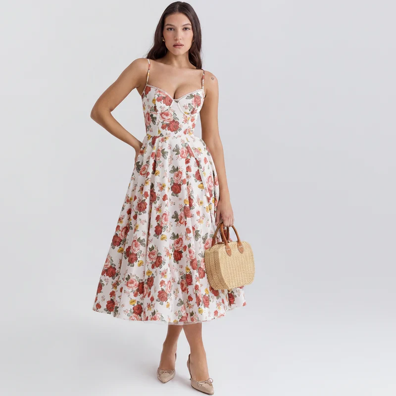 Sophia – Elegantes schlankmachendes Kleid für Damen