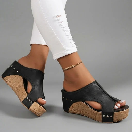 Layen – Sandalen Mit Keilabsatz