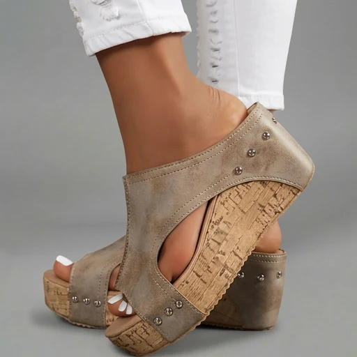 Layen – Sandalen Mit Keilabsatz