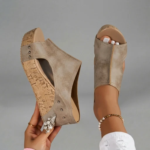 Layen – Sandalen Mit Keilabsatz