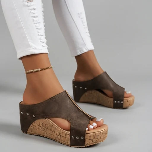 Layen – Sandalen Mit Keilabsatz