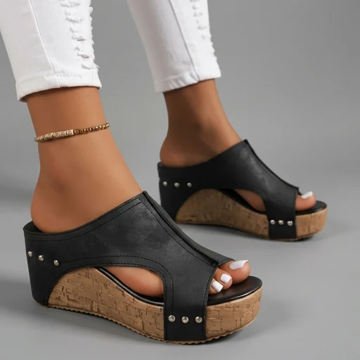Layen – Sandalen Mit Keilabsatz