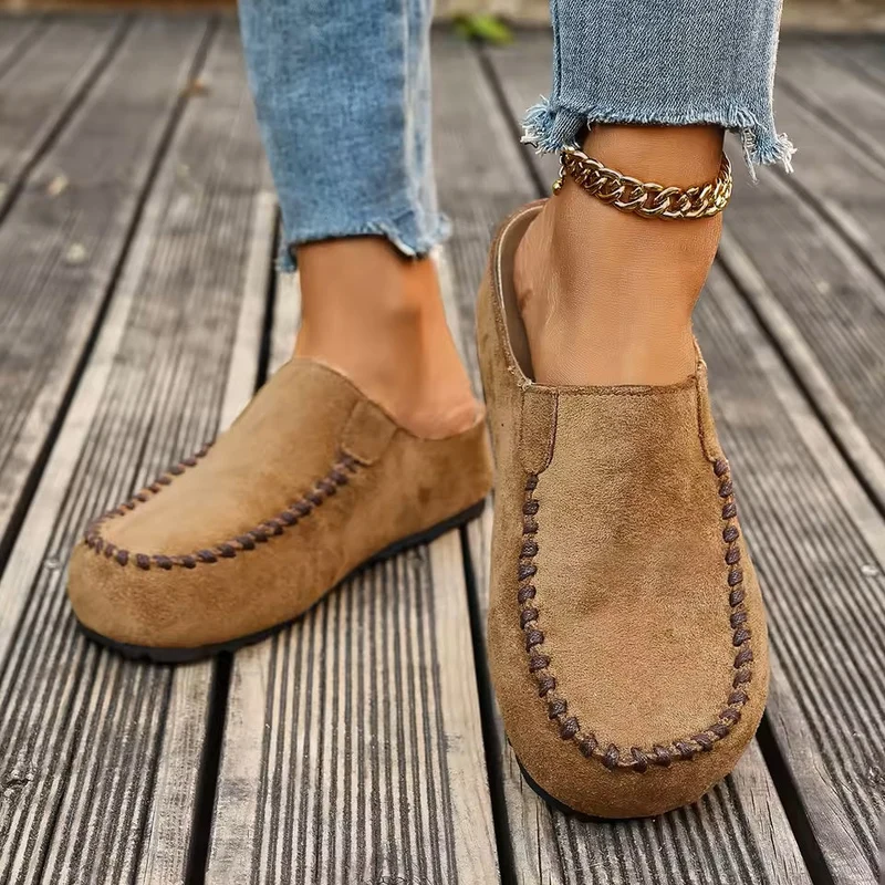 Retro-inspirierte orthopädische Hausschuhe für Frauen