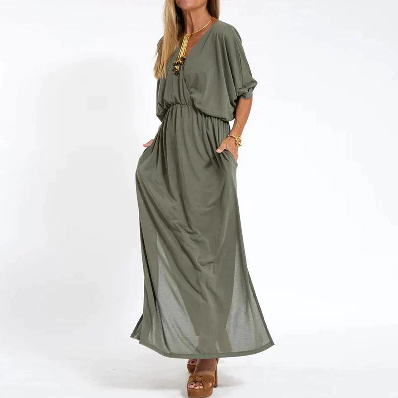 Mariah - Klassisches Maxi-Kleid
