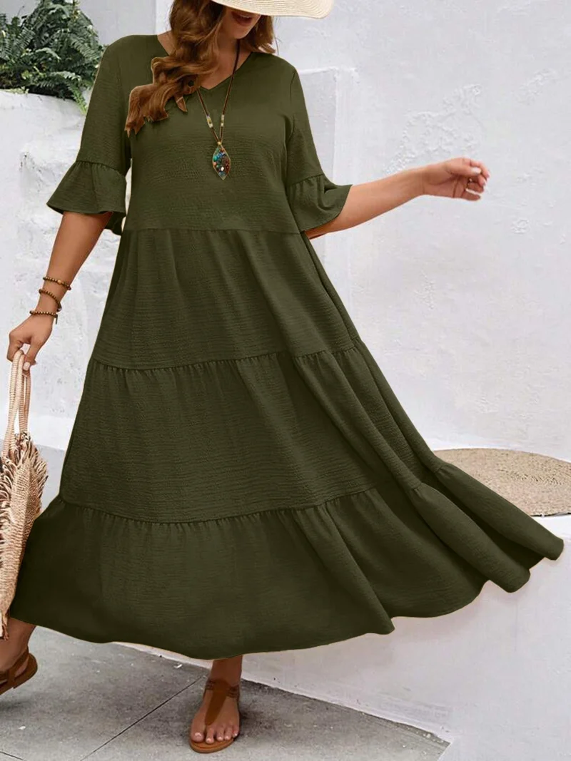 Avelisse - Anmutiges Fließendes Kleid