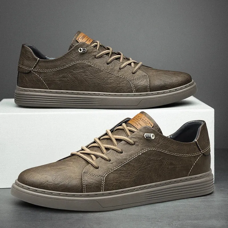 Hampus – Sneakers Aus Echtem Leder