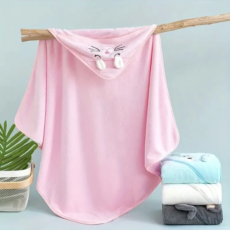 TinyTowel – Weiches Und Saugfähiges Baby-Badetuch