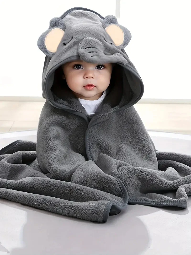 TinyTowel – Weiches Und Saugfähiges Baby-Badetuch