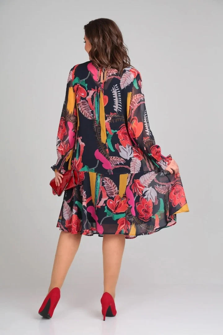Florinda™ Anmutiges Blumenkleid