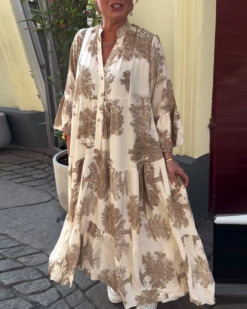 Ophelia - Langes Fließendes Kleid