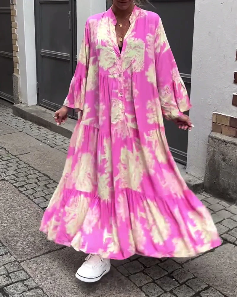 Ophelia - Langes Fließendes Kleid