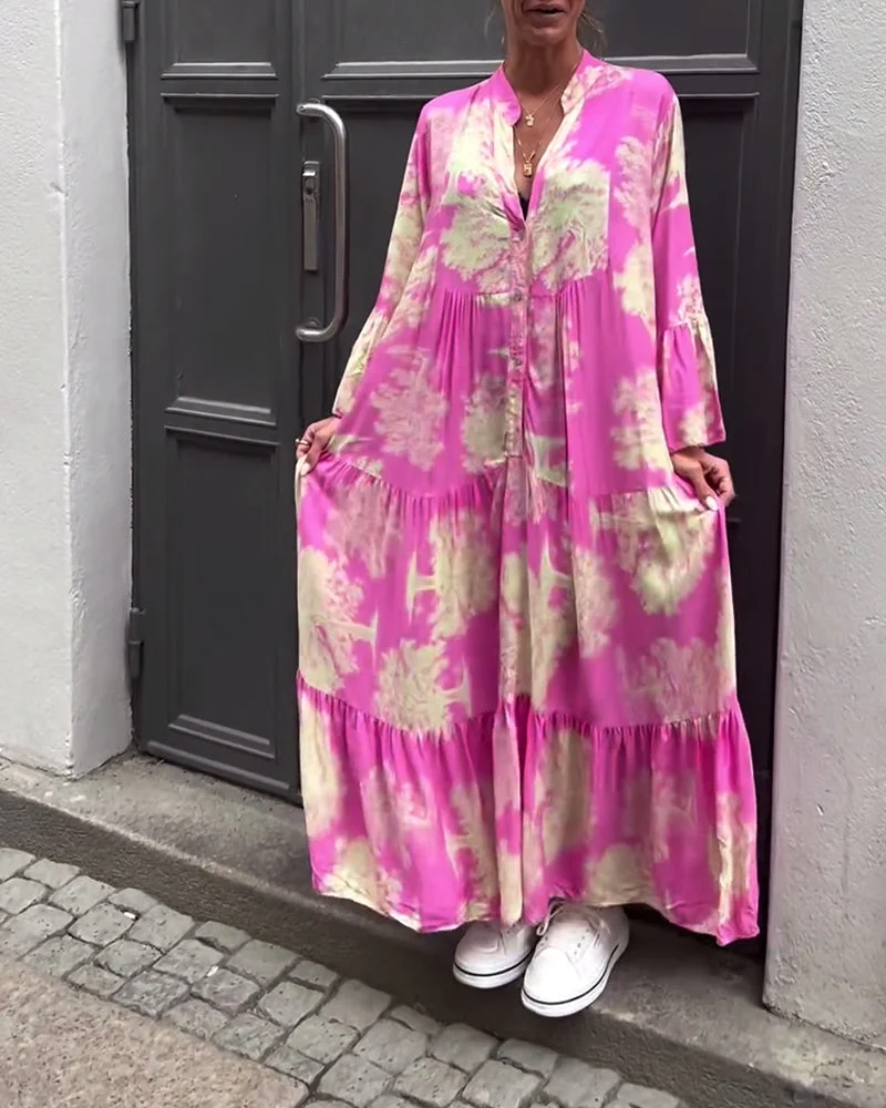 Ophelia - Langes Fließendes Kleid