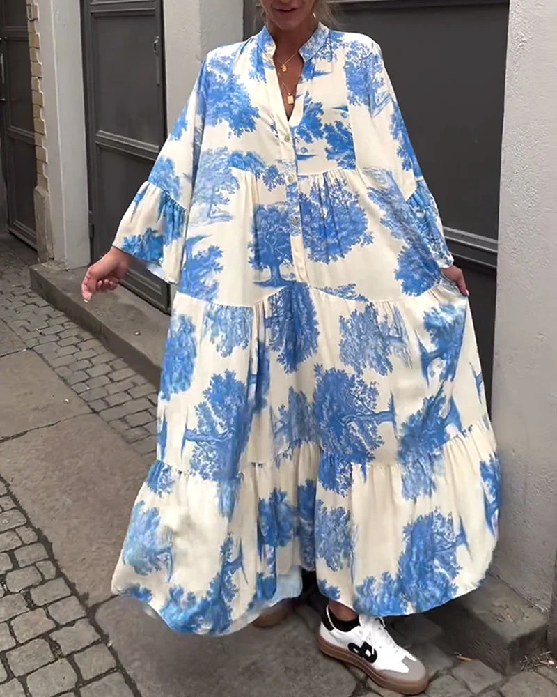 Ophelia - Langes Fließendes Kleid