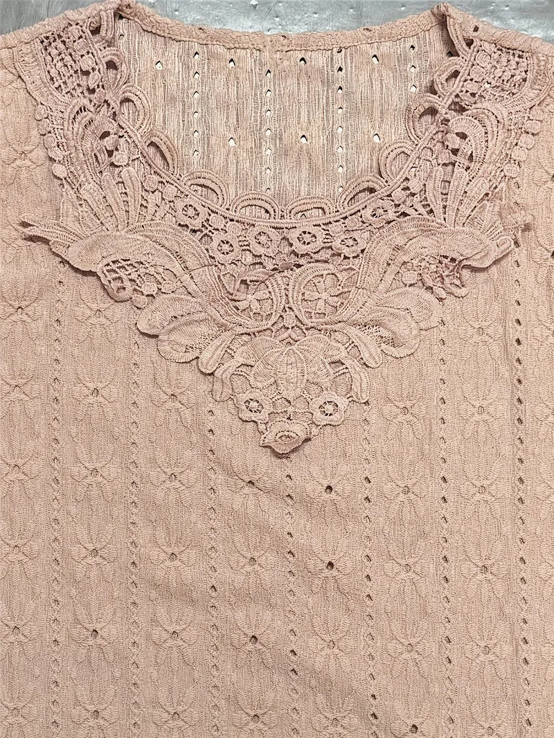 Rickea - Elegante Kurzarmbluse