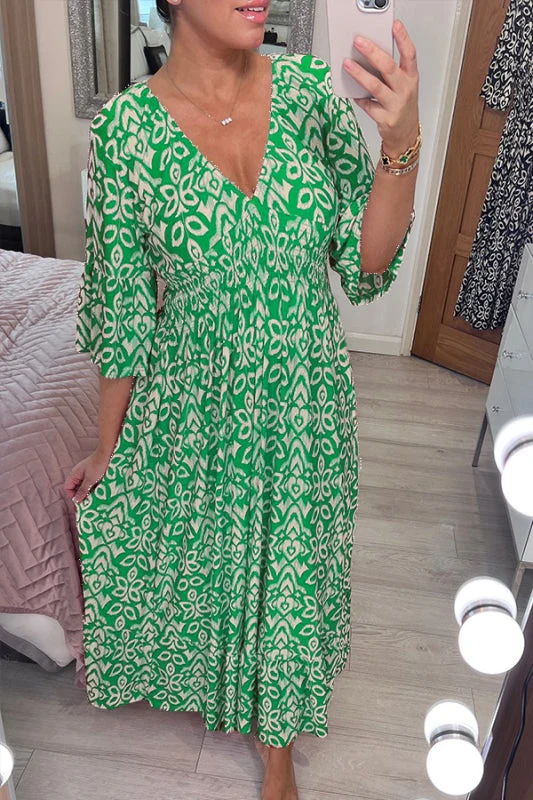Bohemian Midi-Kleid von Selene