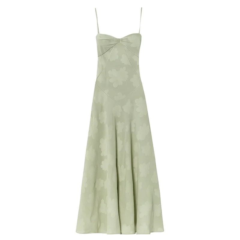 Enchanted Corset Maxi Kleid mit Schnürung am Rücken