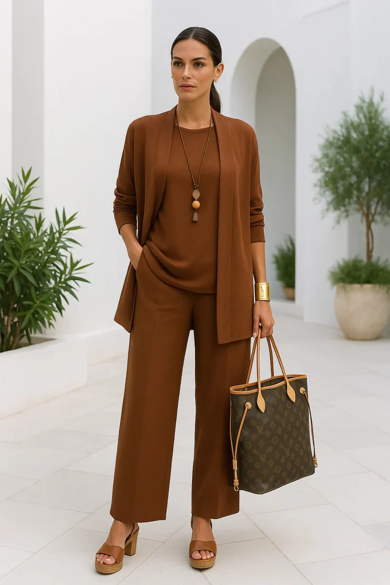 Waverly | Elegantes 3-teiliges Damen-Kleiderset