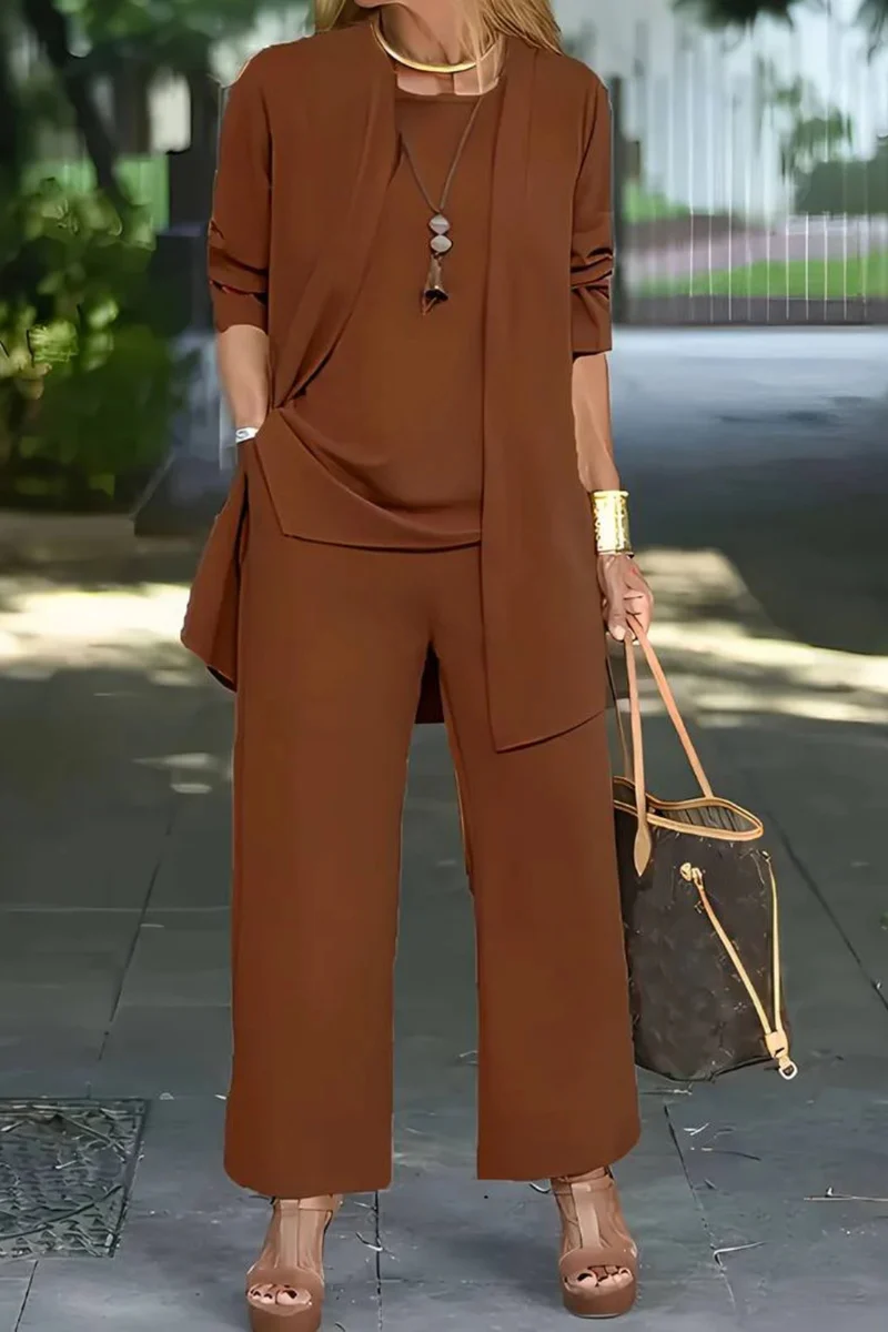Waverly | Elegantes 3-teiliges Damen-Kleiderset
