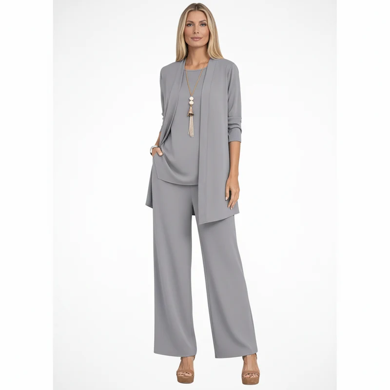 Waverly | Elegantes 3-teiliges Damen-Kleiderset