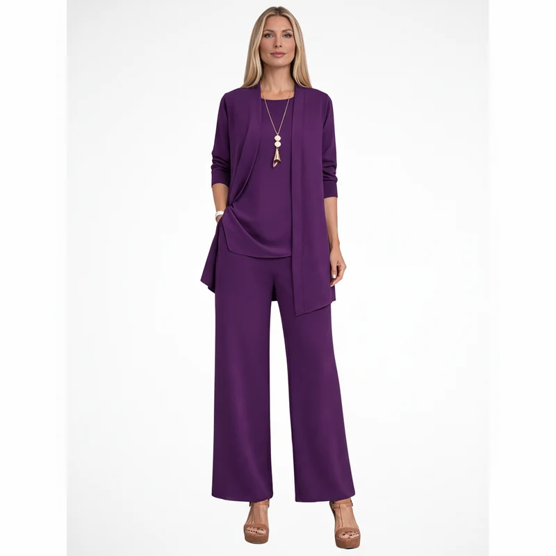 Waverly | Elegantes 3-teiliges Damen-Kleiderset