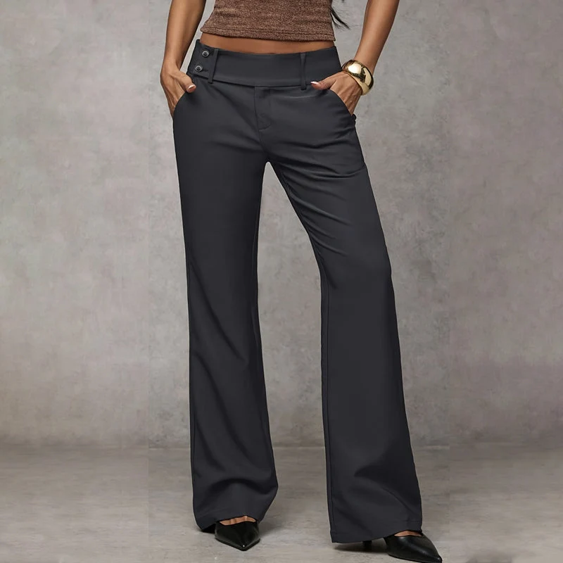 Fanny - Elegante Hose Mit Ausgestelltem Bein
