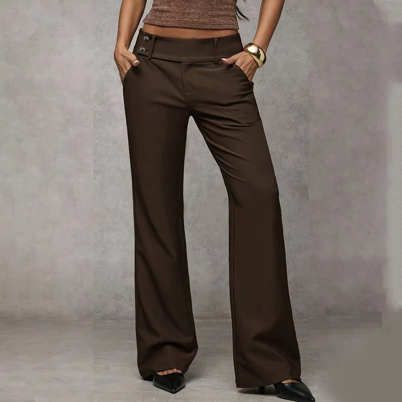 Fanny - Elegante Hose Mit Ausgestelltem Bein