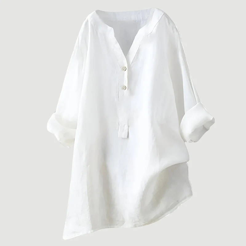 Johanne – Elegante Bluse Mit Knöpfen