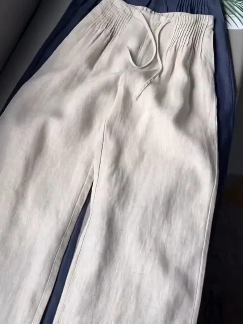 Kuupik – Weite Hose Aus Leinen