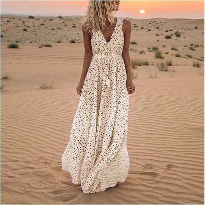 Gayle - Bohemian Maxi Kleid