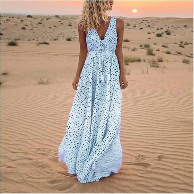 Gayle - Bohemian Maxi Kleid