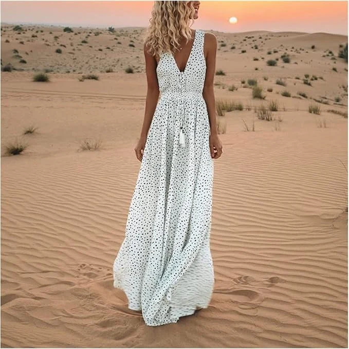 Gayle - Bohemian Maxi Kleid