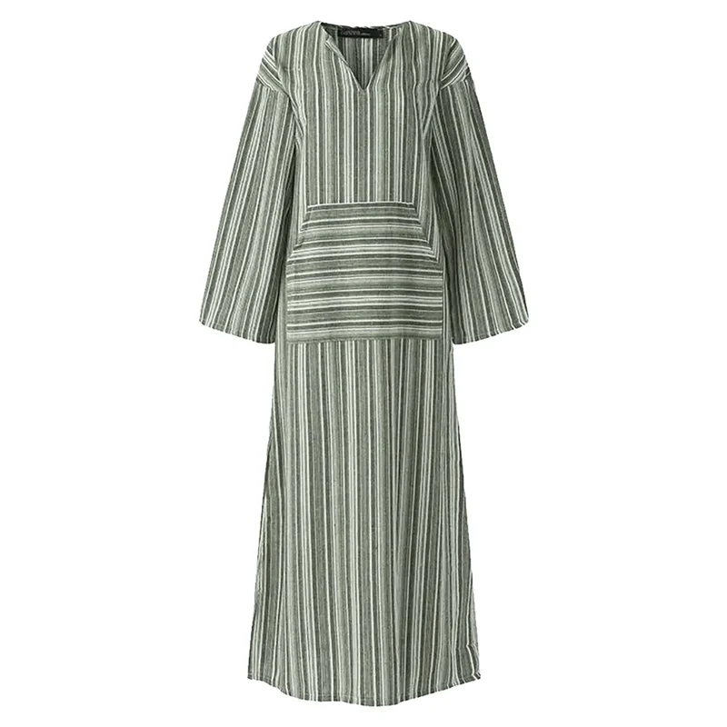 Yvonne - Gestreiftes Maxikleid