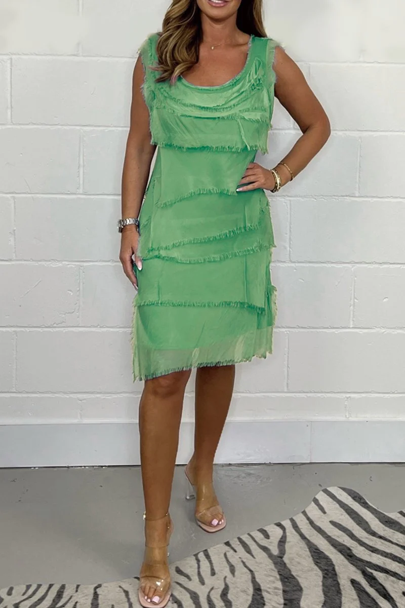 Ilaira - Schickes Ärmelloses Kleid