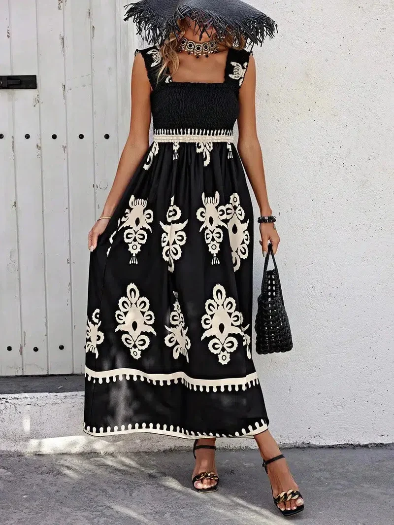 Iveth - Bohemian Maxikleid