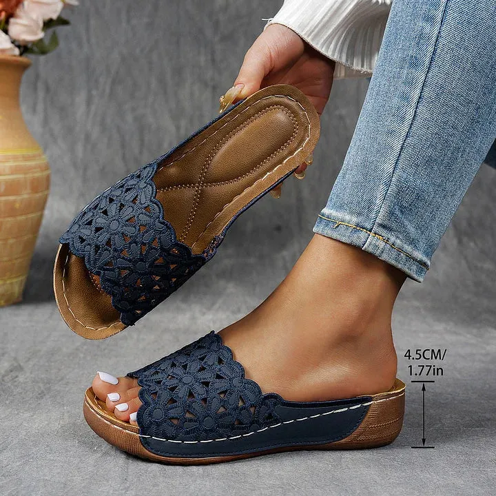 Navodya - Stylische Fisch Sandalen