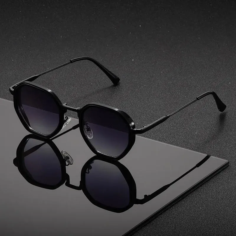 Velmora - Stylische Achtkant Sonnenbrille Mit UV Schutz