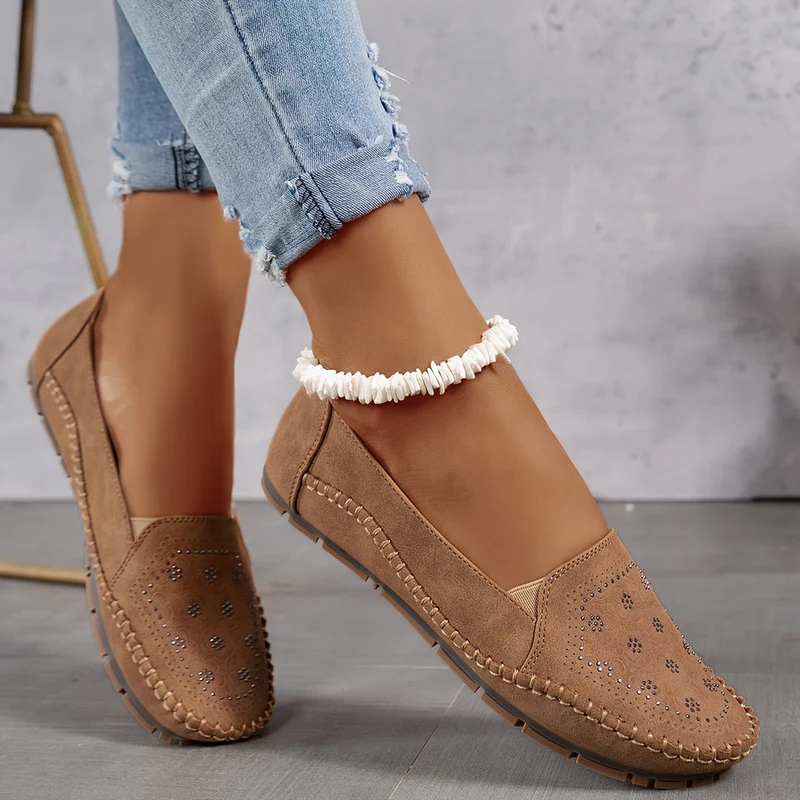 Lyrissa – Bequeme Genähte Schuhe