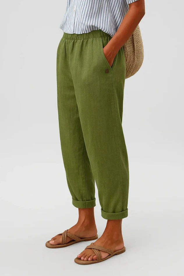 Romina™ Klassische Leinenhose