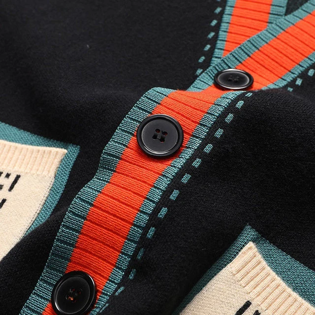 Lajos – Strickjacke Aus Wolle Mit Taschen