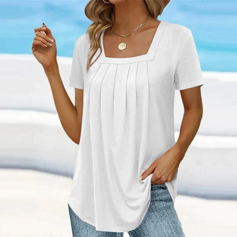 Kotryna - Plissee Bluse