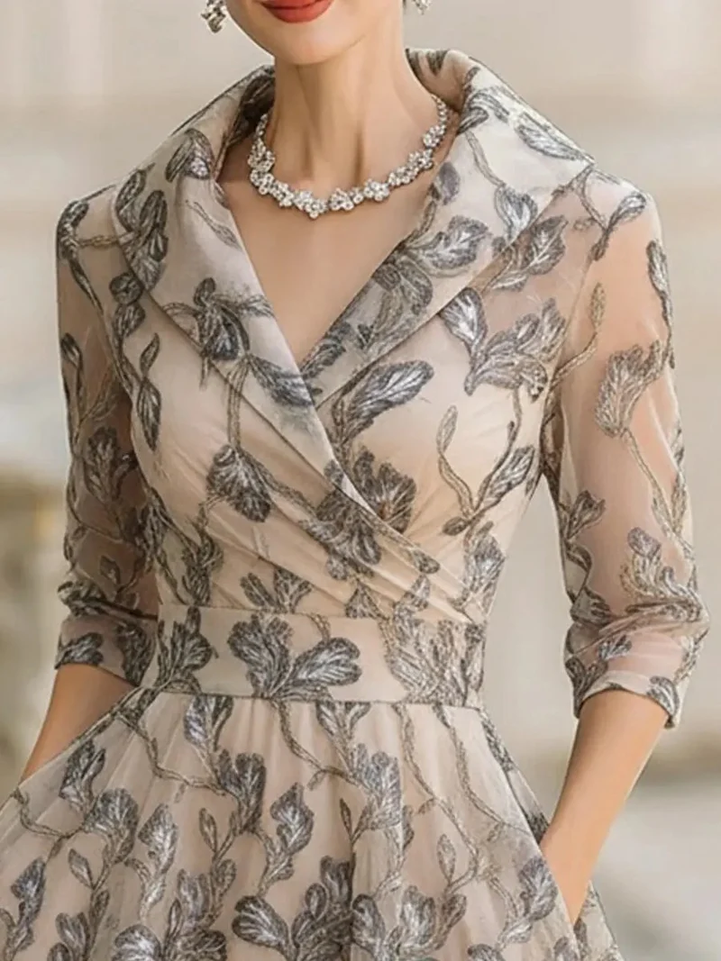 Lyanni – Klassisches Elegantes Maxikleid