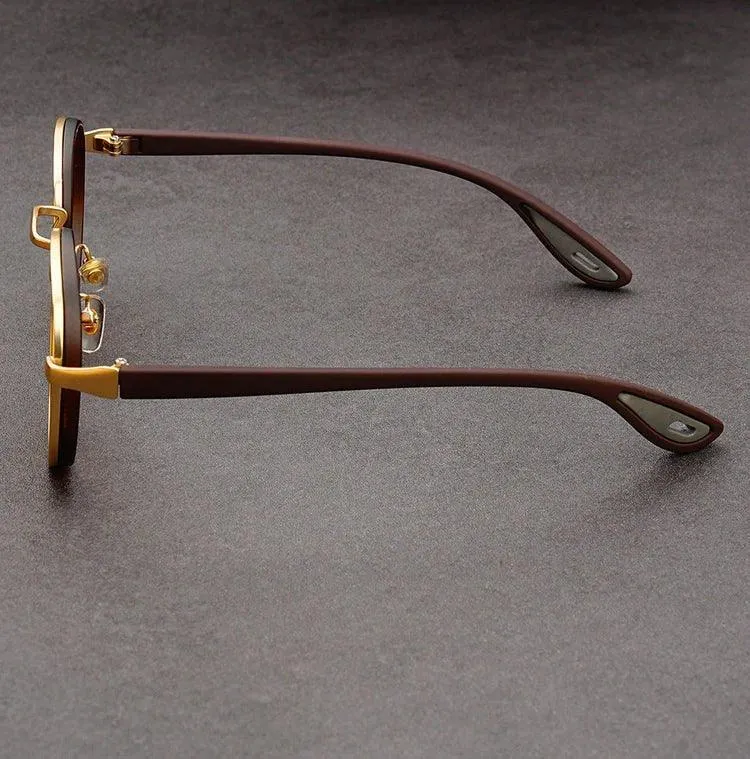 NoirGlow – Luxe Eclipse Rundsonnenbrille