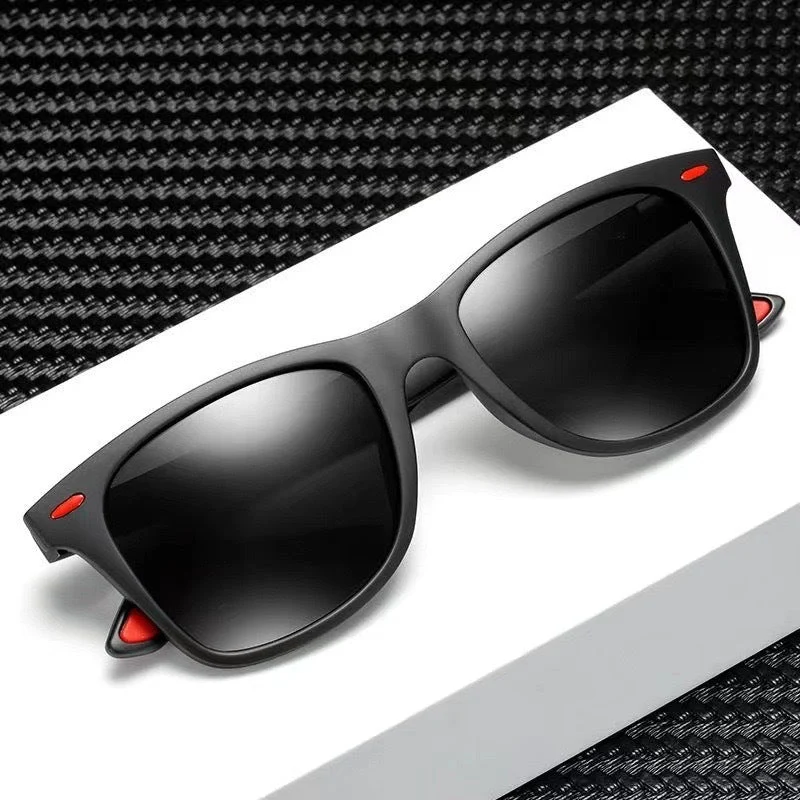 LuxFrame - Premium Sonnenbrille Mit Eckigem Rahmen