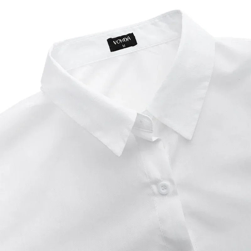 Elegante Bluse Damen mit modernen Volantärmeln