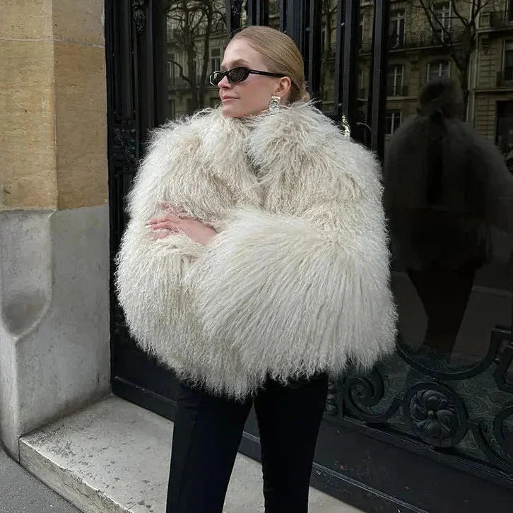 Elegante Übergangsjacke Damen – Weich & Umhüllend