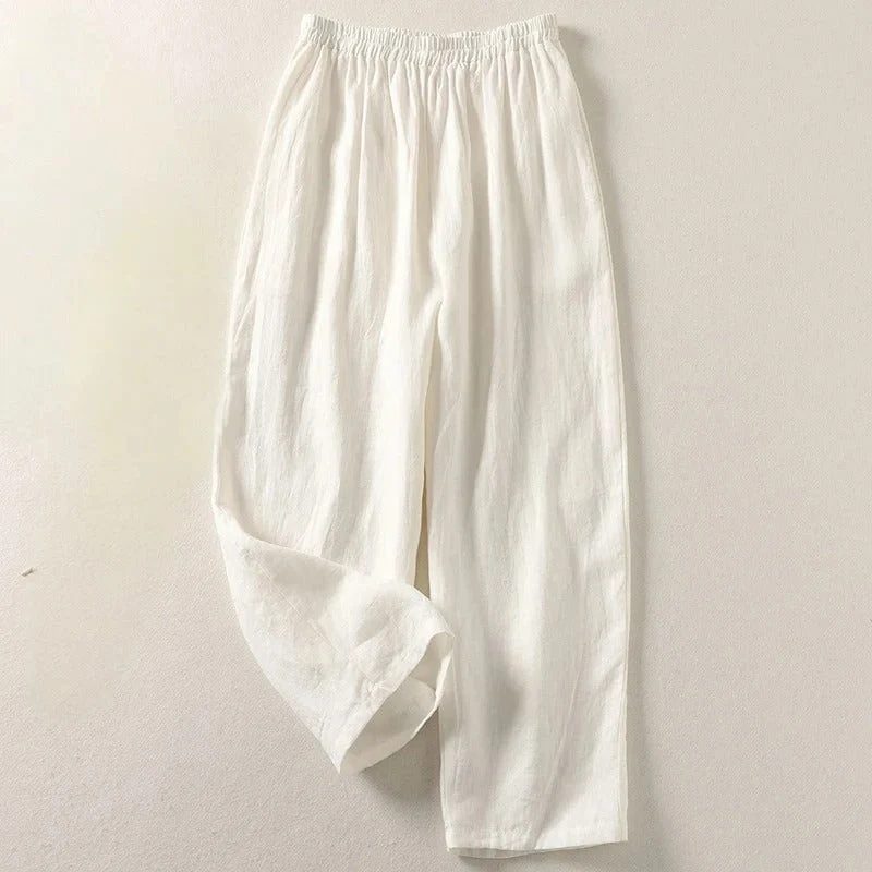 Ljupka – Leichte Hose Aus Baumwolle Und Leinen