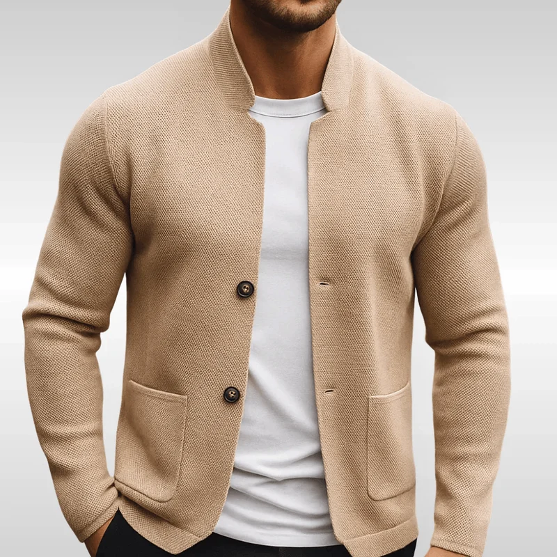 LAURENT MONACO | HERREN STRICKTEXTUR WESTE
